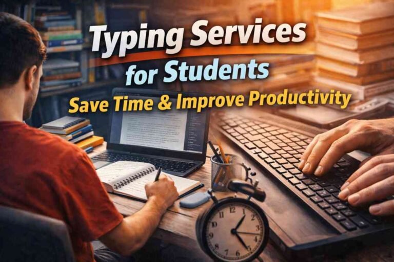 typing services for students