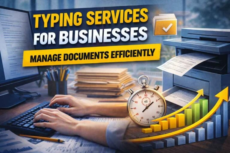 typing services for businesses