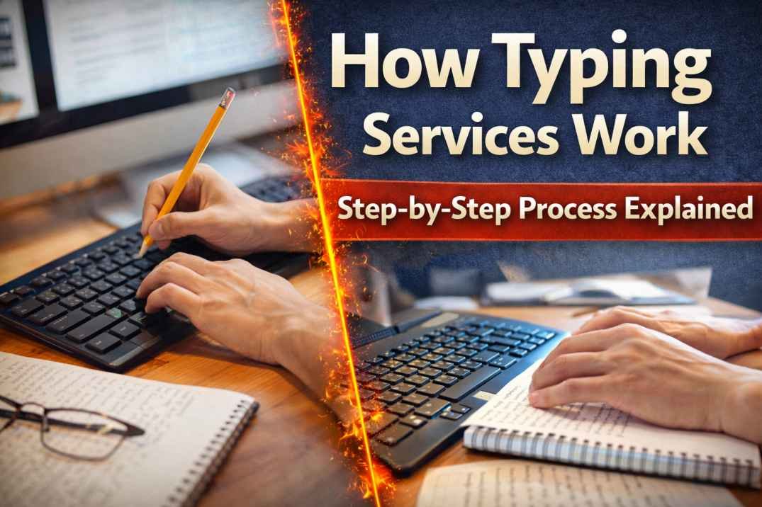 how typing services work