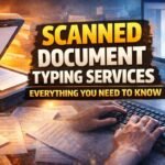 scanned document typing services
