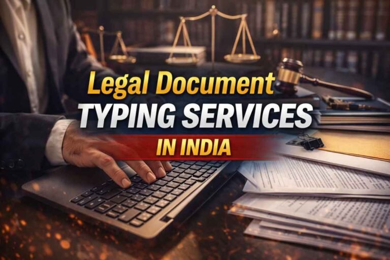 legal document typing services
